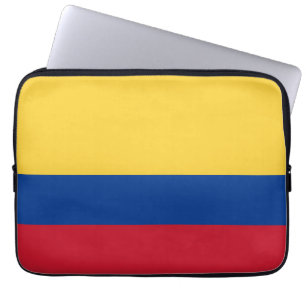 Colombia flag laptop sleeve