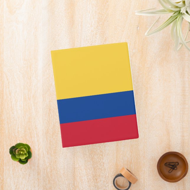 Colombia flag mini binder (InSitu)