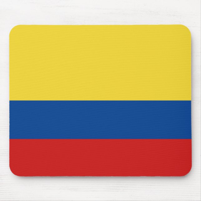 Colombia Flag Mousepad (Front)