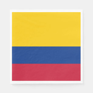 Colombia Flag Napkins