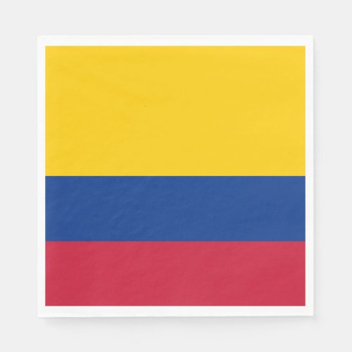 Colombia Flag Napkins