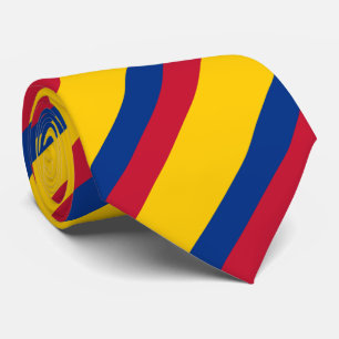 Colombia Flag Neck Tie