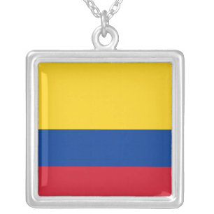 Colombia Flag Necklace