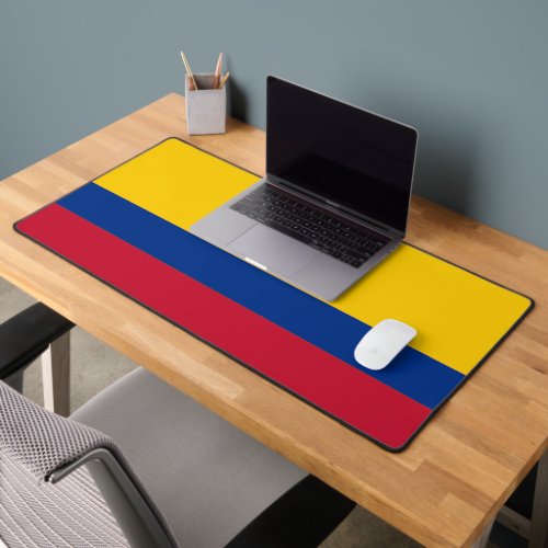 Colombia  Flag of Colombia Desk Mat