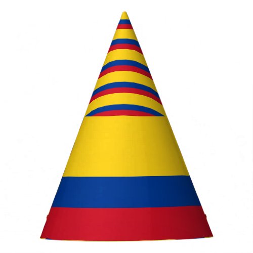 Colombia Flag Party Hat