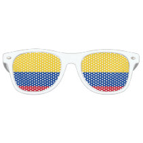 Colombia Flag Party Shades Sunglasses Colombia Flag Party Shades Sunglasses