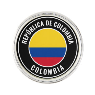 Colombia Flag Patriotic Lapel Pin