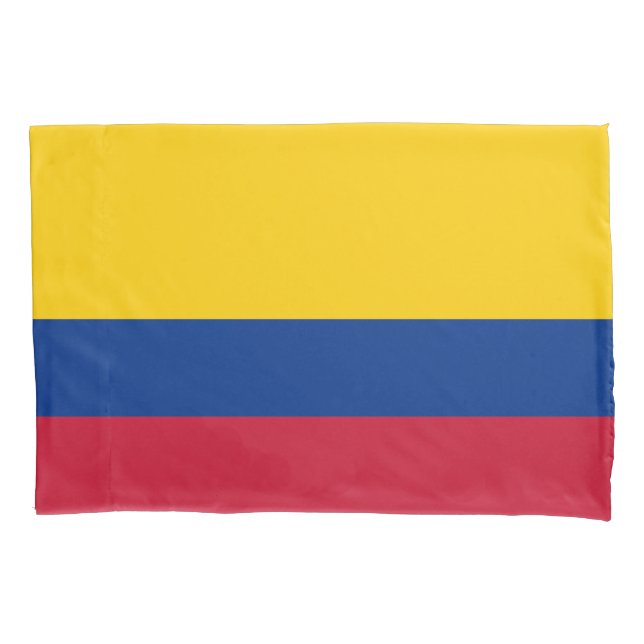 Colombia Flag Pillow Case (Front)
