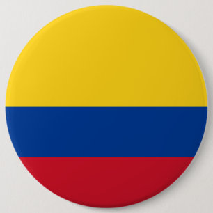 Colombia Flag Pinback Button