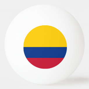 Colombia Flag Ping Pong Ball