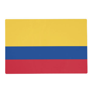 Colombia flag placemat