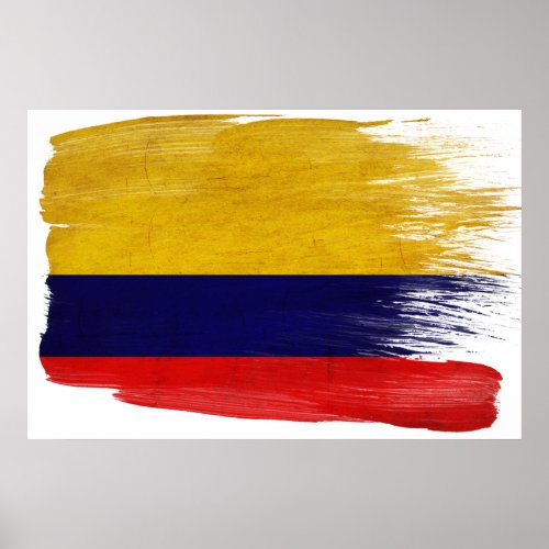Colombia Flag Posters
