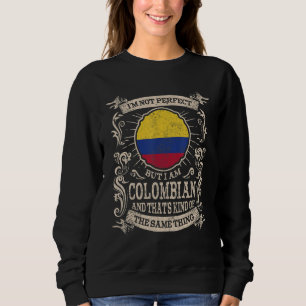 Colombia Flag Proud Colombians Men & Women 1 Sweatshirt