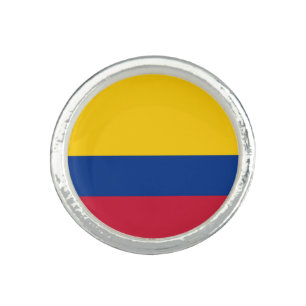 Colombia Flag Ring