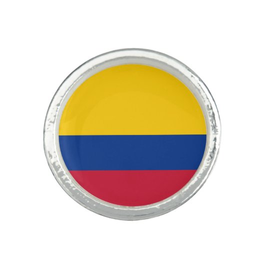Colombia Flag Ring (Front)