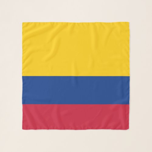 Colombia Flag Scarf