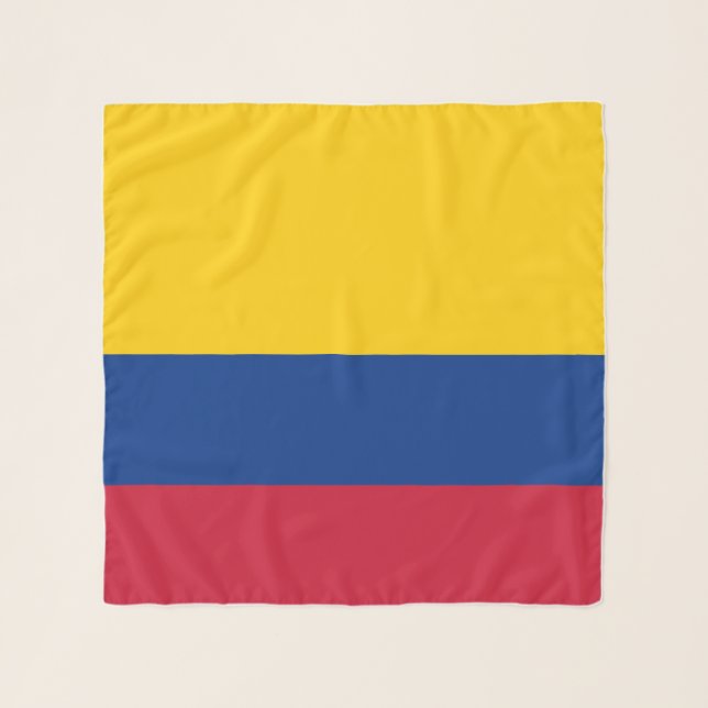 Colombia Flag Scarf (Front)