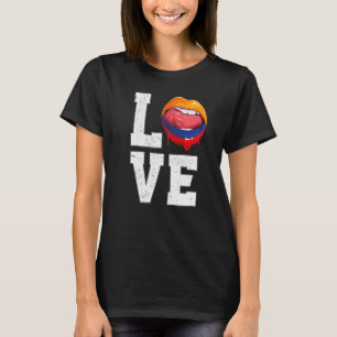 Colombia Flag Soccer Fan Love Colombian T-Shirt