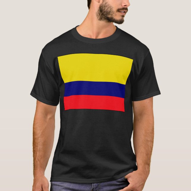 Colombia flag T-Shirt (Front)
