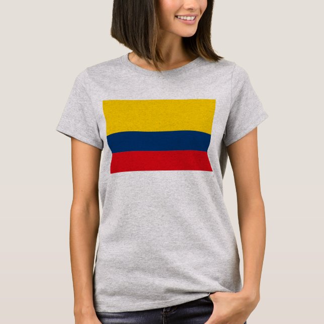 Colombia Flag T-shirt (Front)