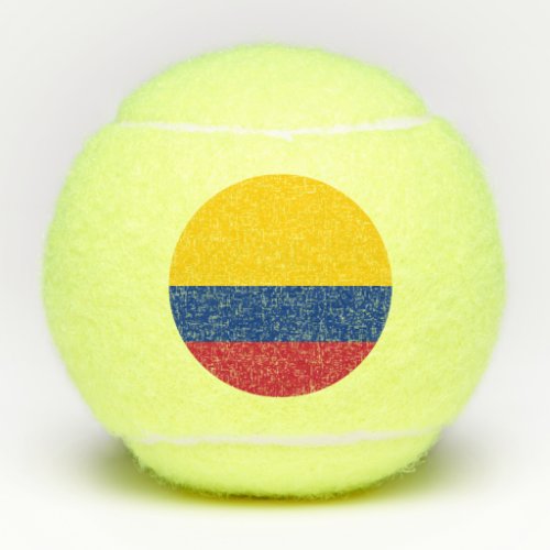 Colombia Flag Tennis Balls