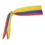Colombia Flag Tie Headband at Zazzle