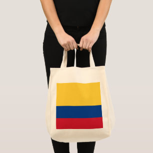 Colombia flag tote bag