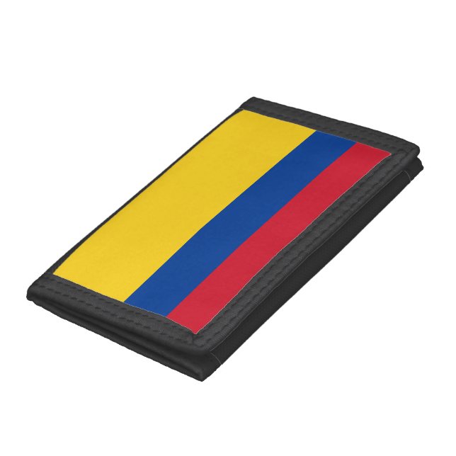 Colombia Flag Tri-fold Wallet (Bottom)
