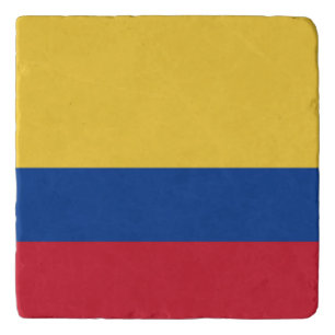 Colombia flag trivet