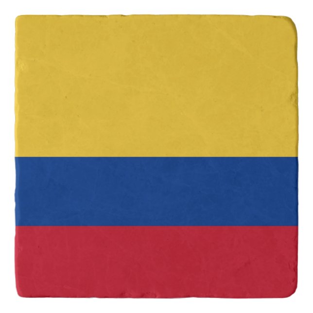 Colombia flag trivet (Front)