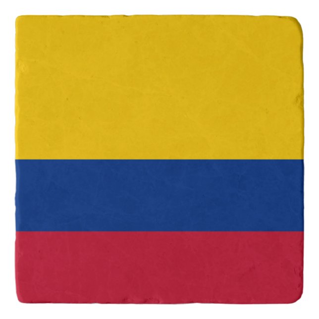 Colombia Flag Trivet (Front)
