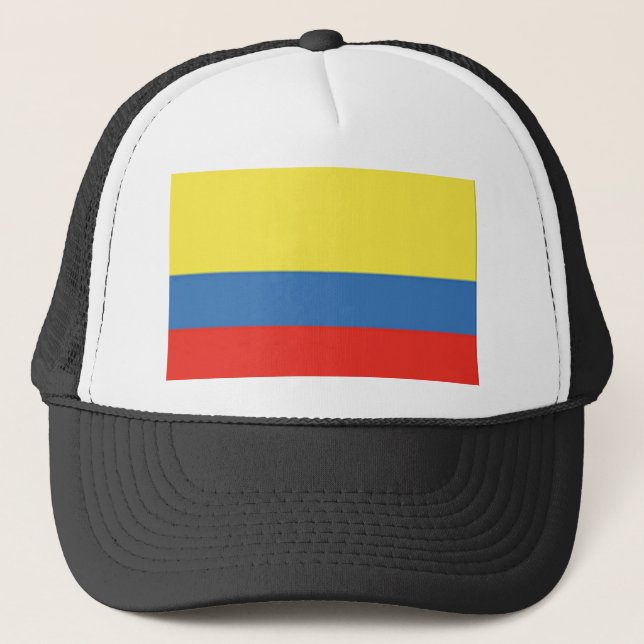 Colombia Flag Trucker Hat (Front)