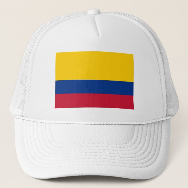 Colombia Flag Trucker Hat (Front)