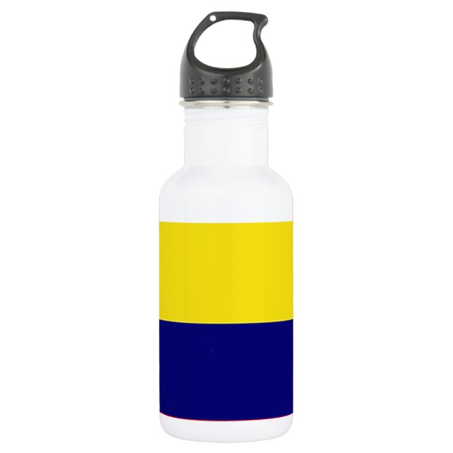 Colombia flag water bottle (Front)