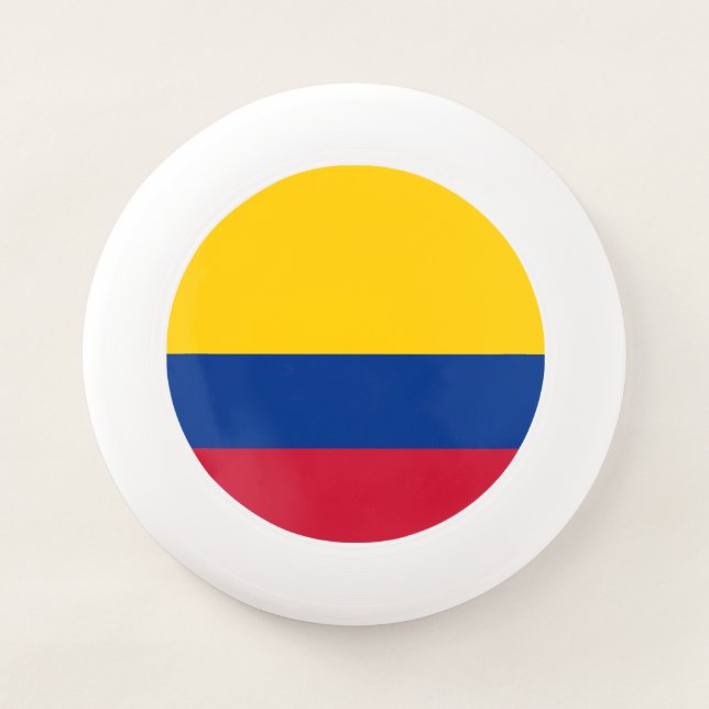 Colombia Flag Wham-O Frisbee (Front)