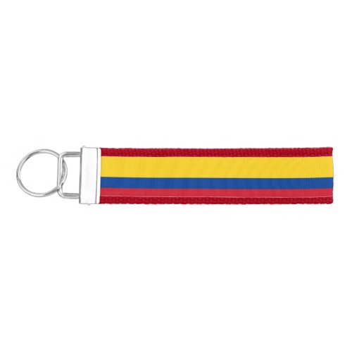 Colombia Flag Wrist Keychain