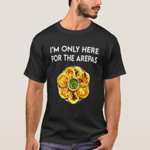 Colombia Food Comida Pride Matching Colombian Arep T-Shirt