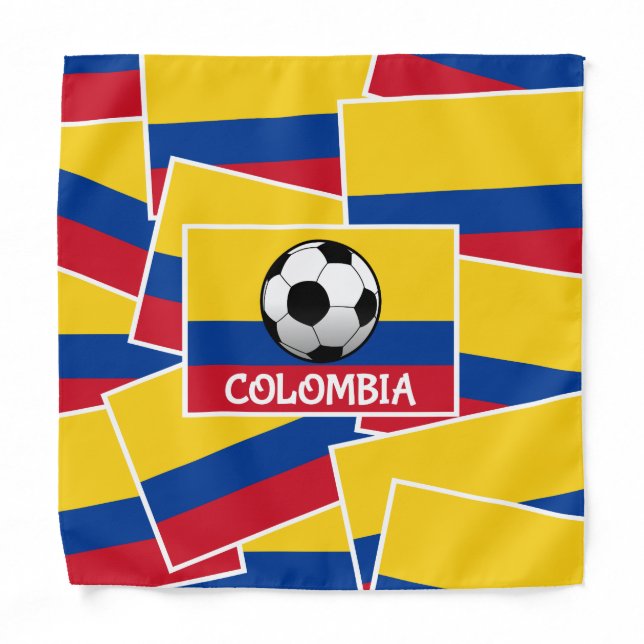 Colombia Football Bandana (Front)