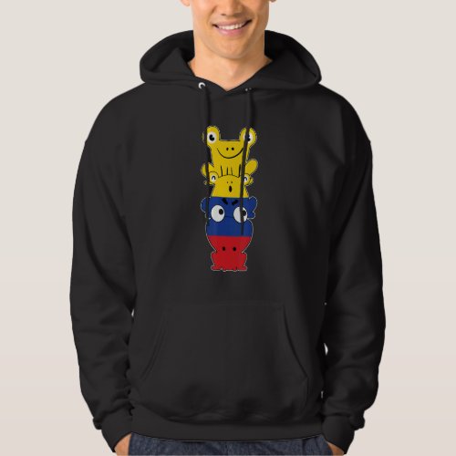 Colombia Frogs Colombia Colombian Hoodie