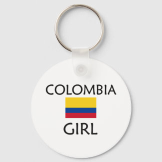 COLOMBIA GIRL KEYCHAIN