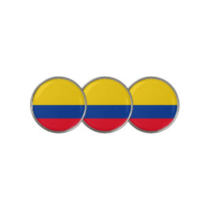 Colombia Golf Ball Marker