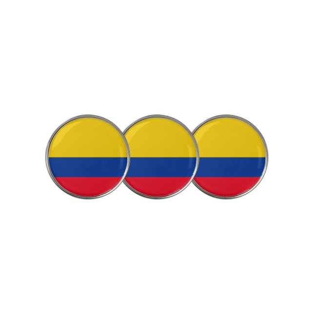 Colombia Golf Ball Marker (3 Up)
