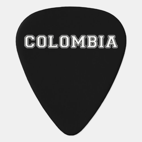 Colombia Guitar Pick