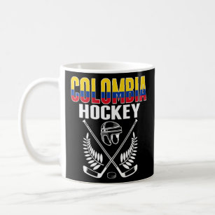 Colombia Ice Hockey   Colombian Hockey Team Suppor Coffee Mug