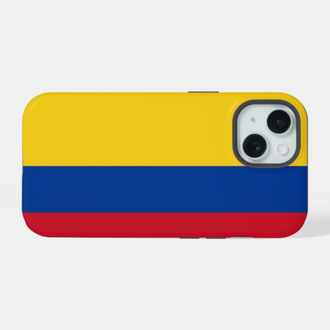Colombia iPhone 15 Case (Back Horizontal)