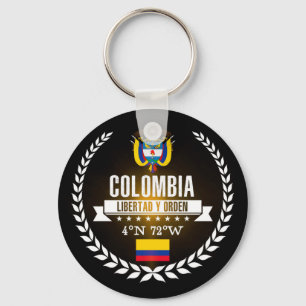 Colombia Keychain