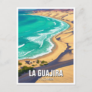 Colombia La Guajira Desert Postcard