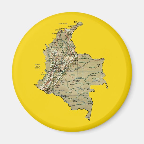 Souvenirs Colombia Refrigerator Zazzle