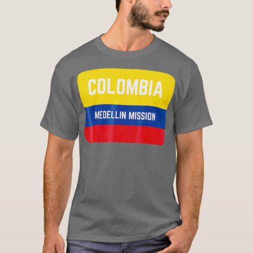 Colombia Medellin LDS Mormon Mission T_Shirt