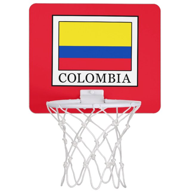 Colombia Mini Basketball Hoop (Front)